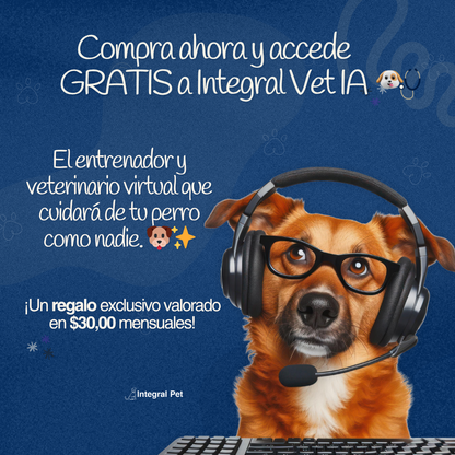 Bocados Integral Pet™️ | Probiotico 100% Natural | Recupera la Salud de tu Perro