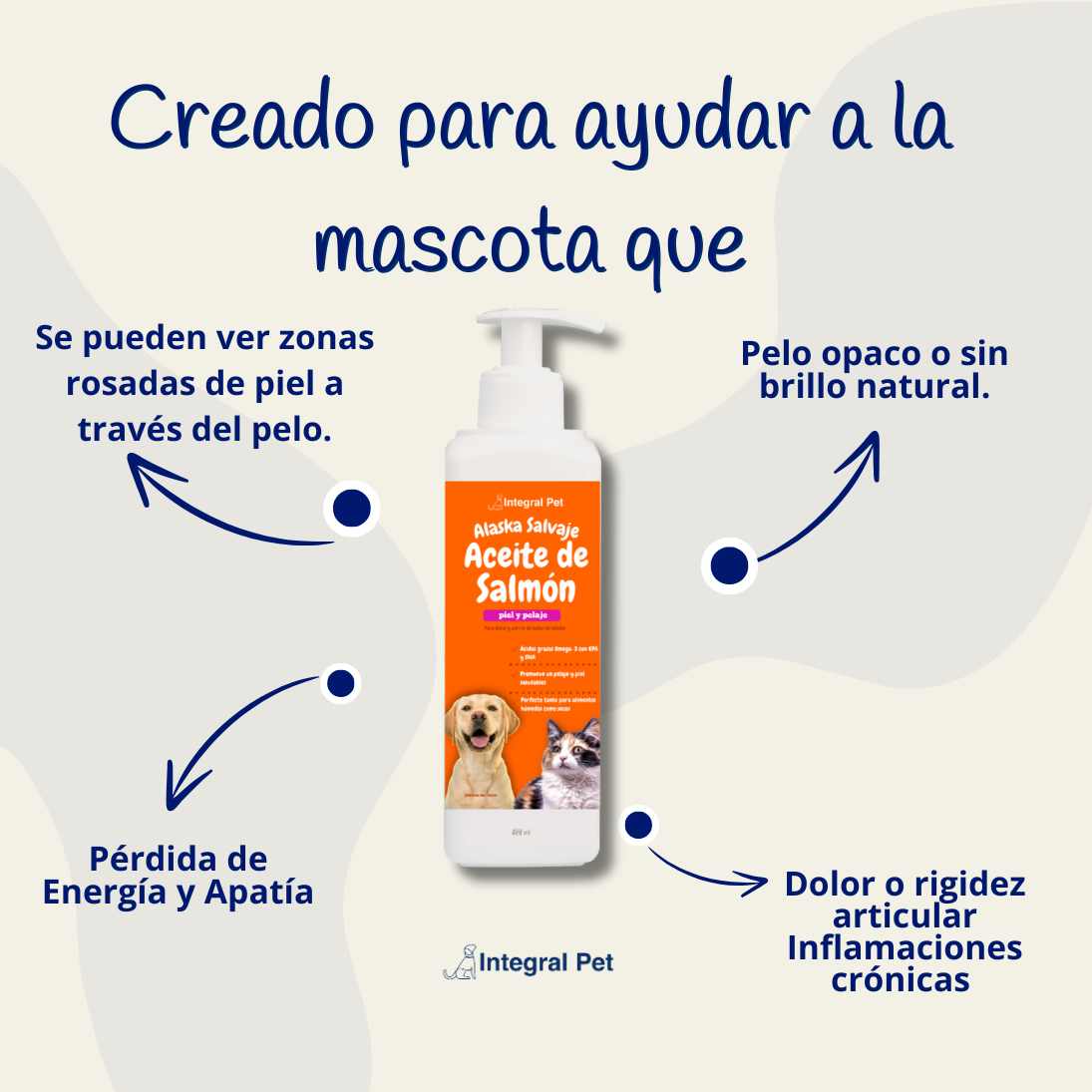 OmegaPet Natural™ Omega 3 para tu mascota