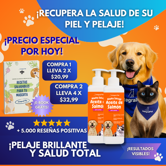 OmegaPet Natural™ Omega 3 para tu mascota